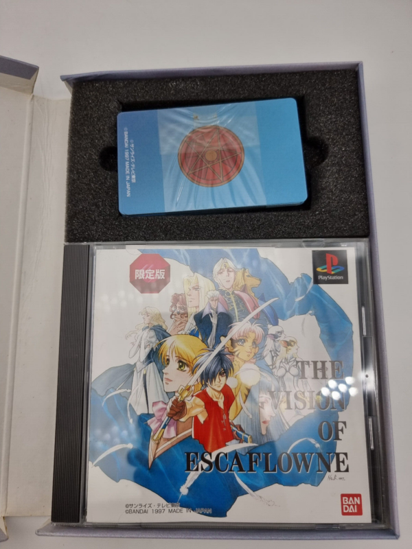 THE VISION OF ESCAFLOWNE LIMITED EDITION PLAYSTATION PSX PS1 JAPAN USED - Image 6