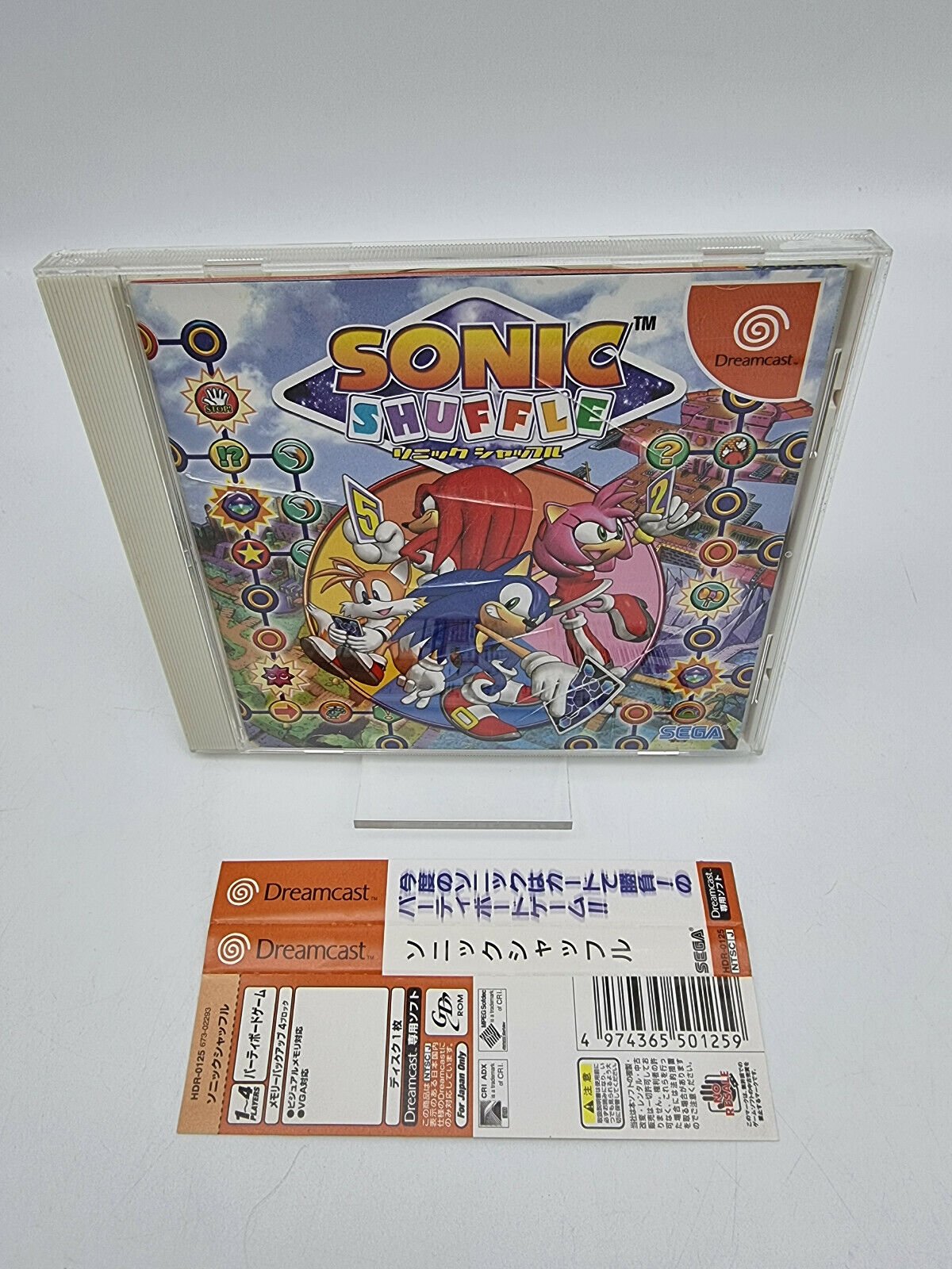 SONIC SHUFFLE SEGA DREAMCAST JAPAN USED