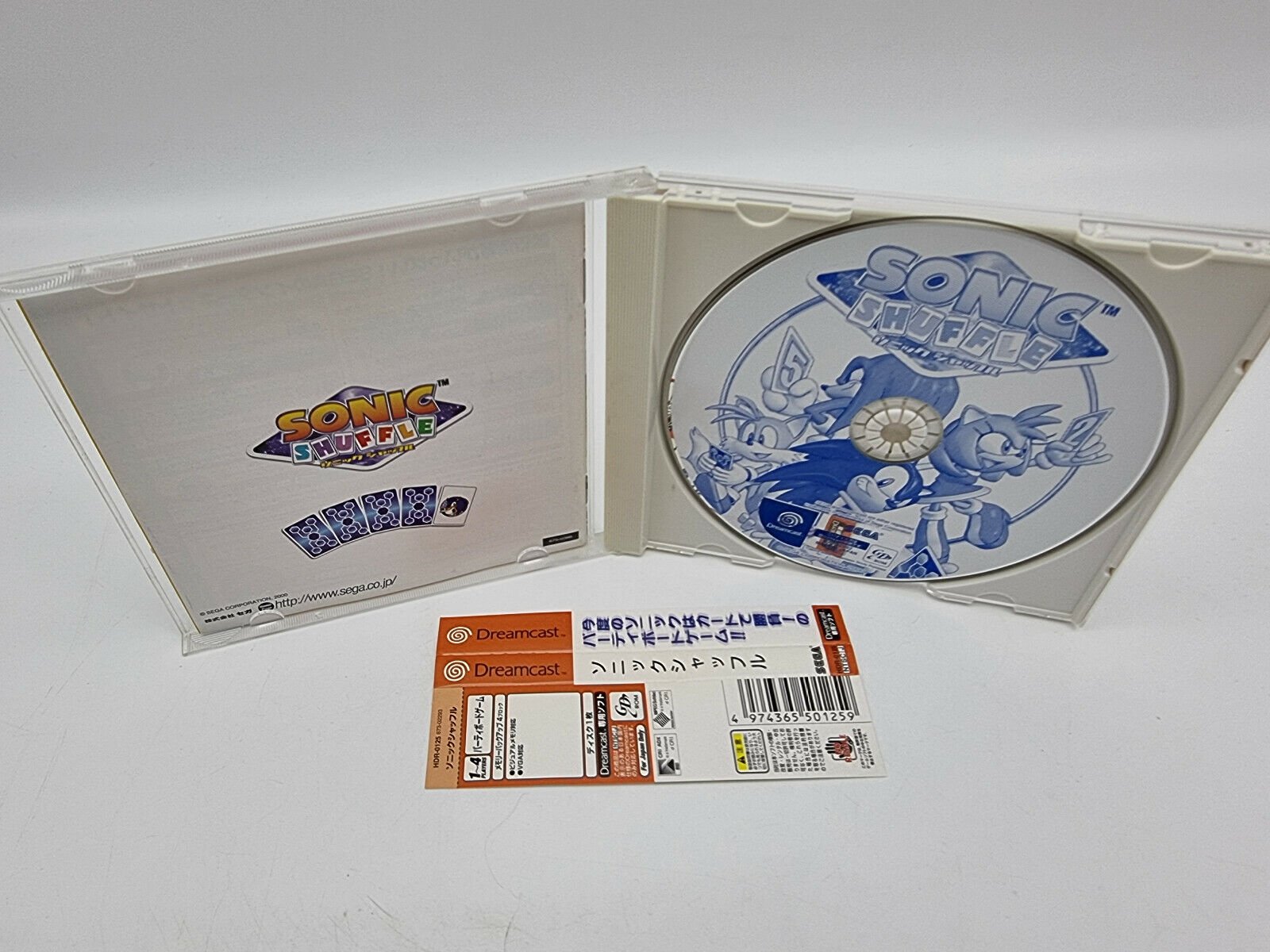 SONIC SHUFFLE SEGA DREAMCAST JAPAN USED - Image 4