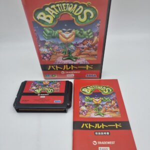 BATTLETOADS SEGA MEGADRIVE JAPAN USED