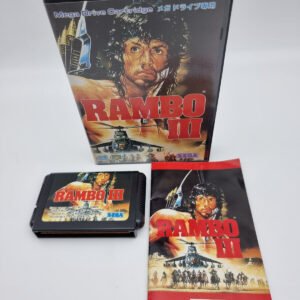 RAMBO III 3 SEGA MEGADRIVE JAPAN USED
