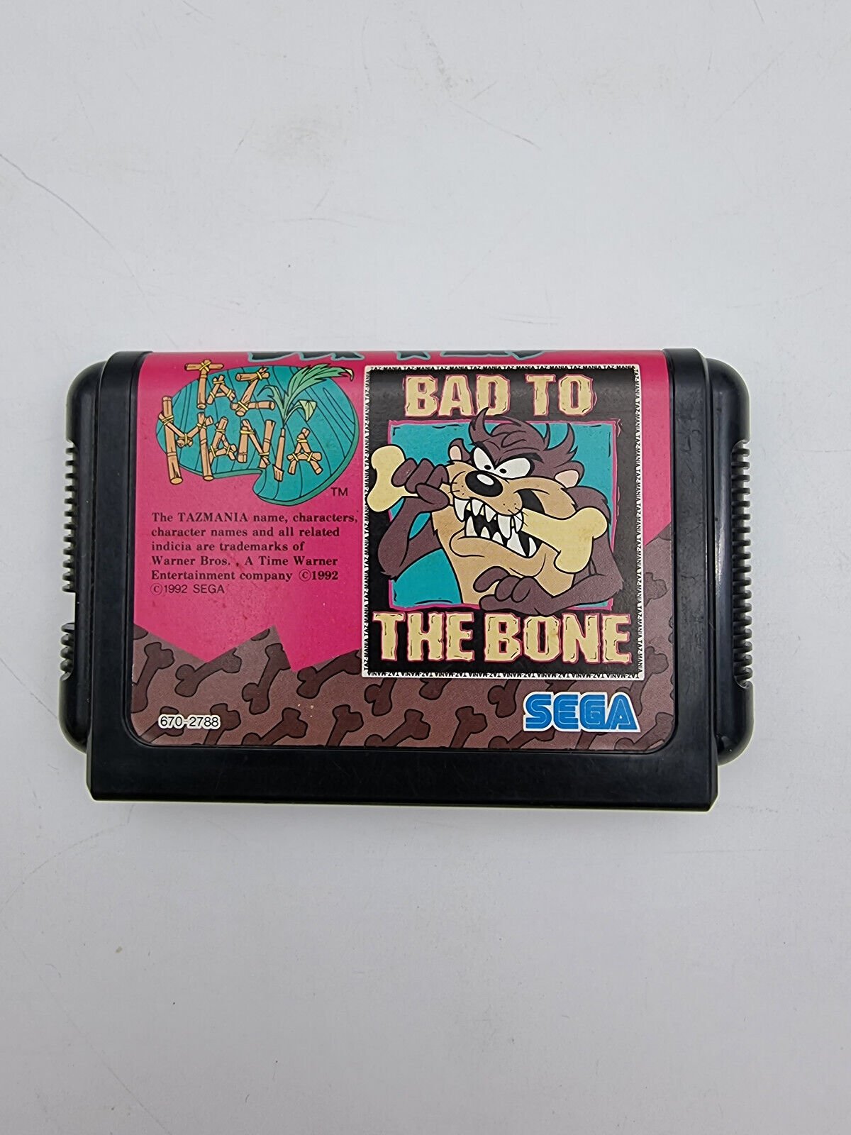 TAZ MANIA BAD TO THE BONE MEGADRIVE JAPAN USED - Image 5