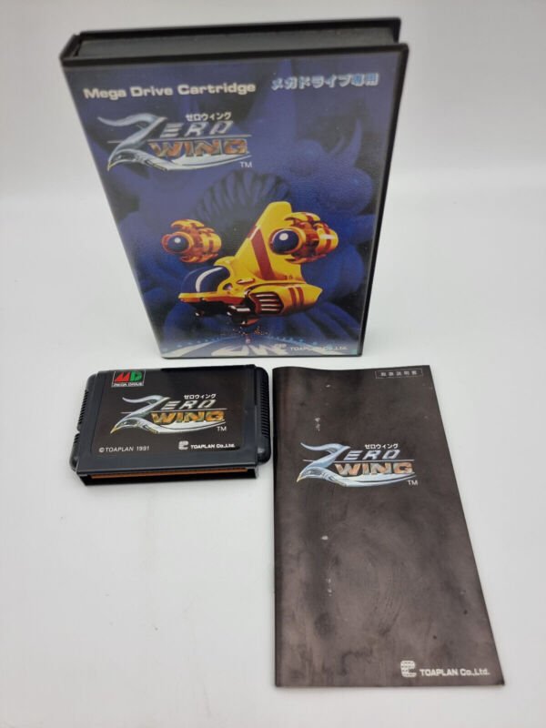 ZERO WING MEGADRIVE JAPAN USED