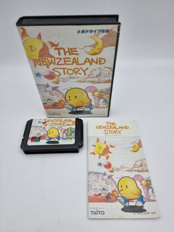 THE NEWZEALAND STORY MEGADRIVE JAPAN USED