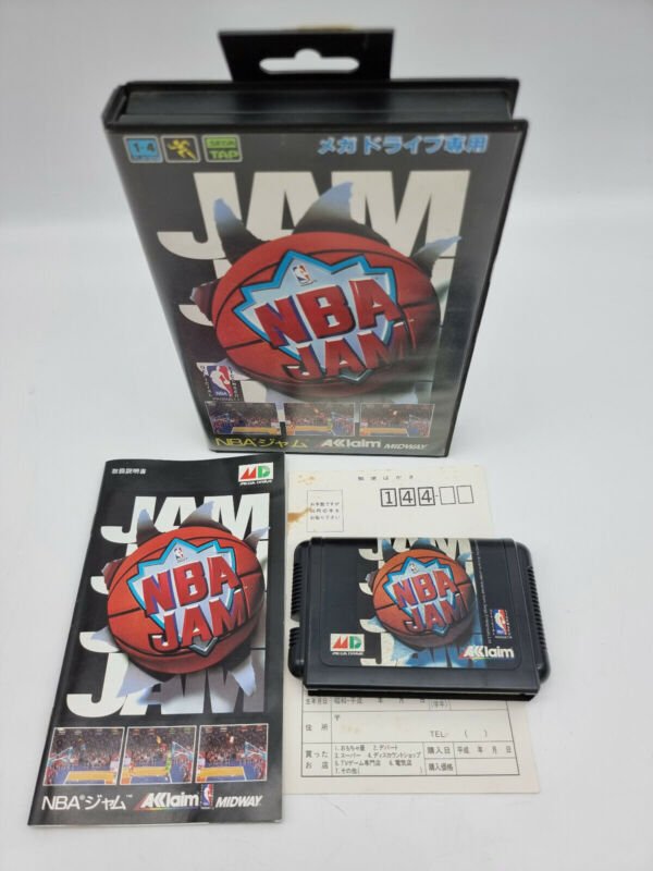 NBA JAM SEGA MEGADRIVE JAPAN USED