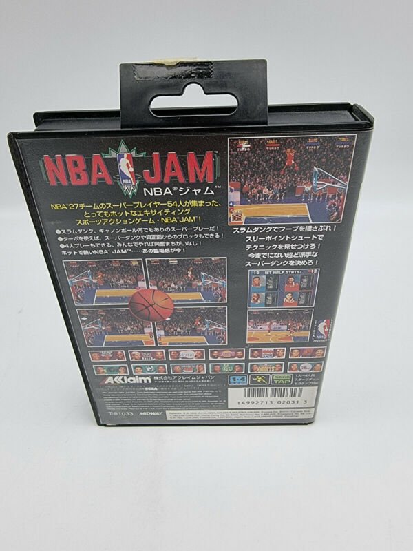 NBA JAM SEGA MEGADRIVE JAPAN USED - Image 3