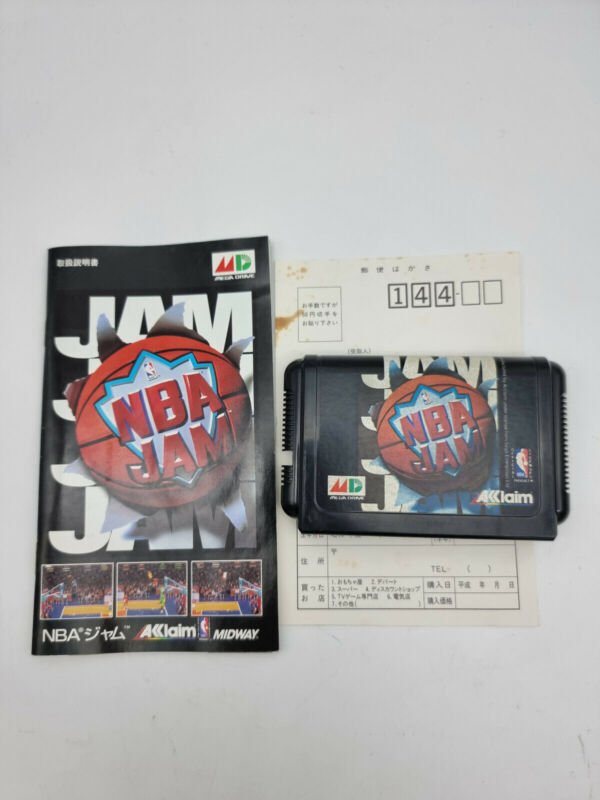 NBA JAM SEGA MEGADRIVE JAPAN USED - Image 5