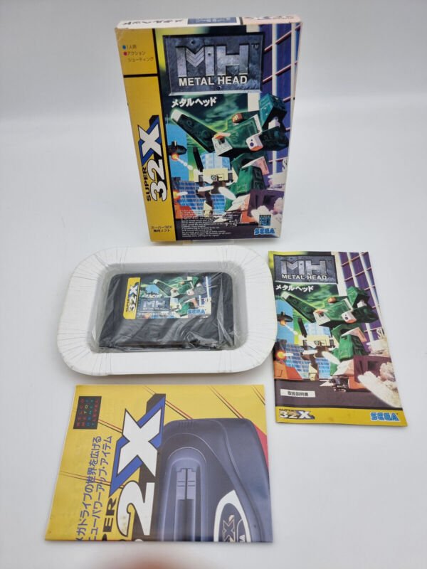 METAL HEAD JAPAN VERSION SEGA 32X USED TESTED