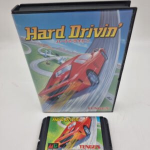HARD DRIVIN NO MANUAL SEGA MEGADRIVE JAPAN USED