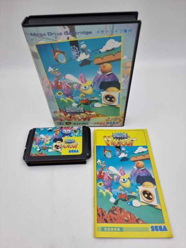 DYNAMITE HEADDY SEGA MEGADRIVE JAPAN USED