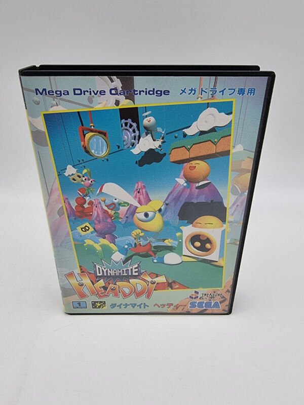 DYNAMITE HEADDY SEGA MEGADRIVE JAPAN USED - Image 2