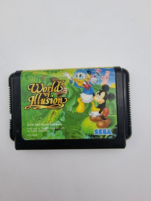 WORLD OF ILLUSION SEGA MEGADRIVE JAPAN USED - Image 5