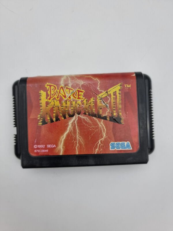 BARE KNUCKLE II NO MANUAL SEGA MEGADRIVE JAPAN USED - Image 5