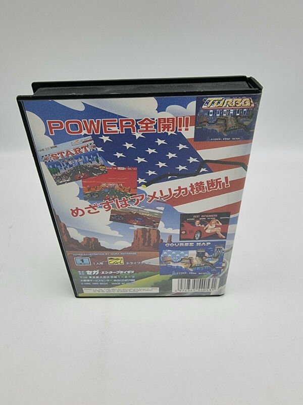 TURBO OUTRUN SEGA MEGADRIVE JAPAN USED - Image 3