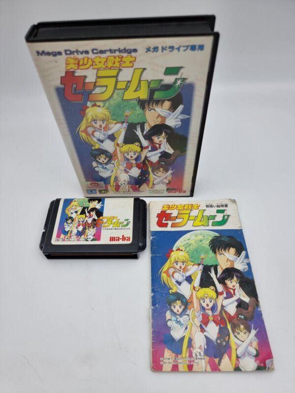 SAILOR MOON BISHOUJO SENSHI SEGA MEGADRIVE JAPAN USED