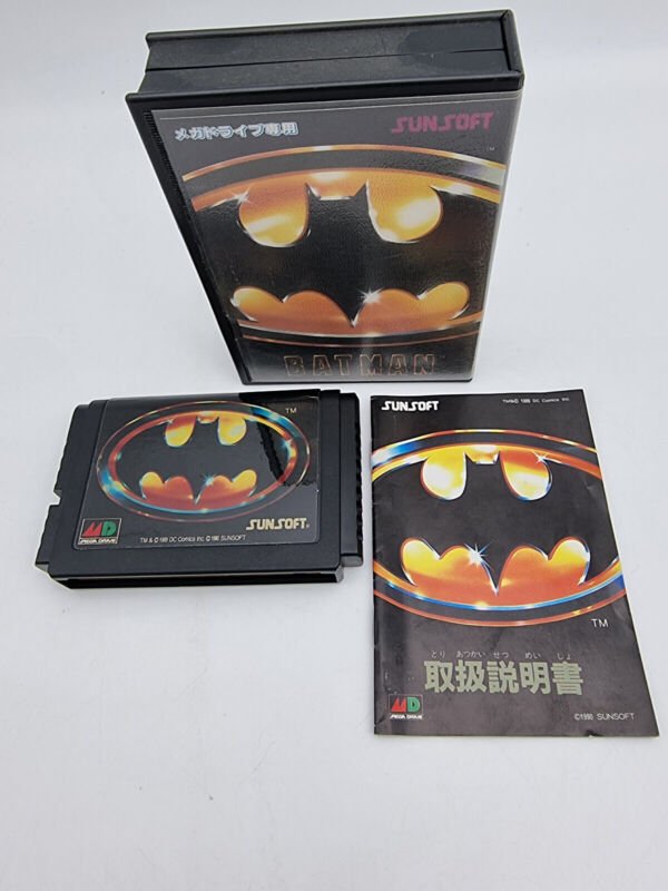BATMAN SEGA MEGADRIVE JAPAN USED