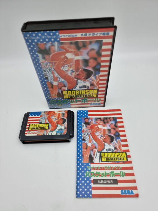DAVID ROBINSON BASKETBALL SEGA MEGADRIVE JAPAN USED