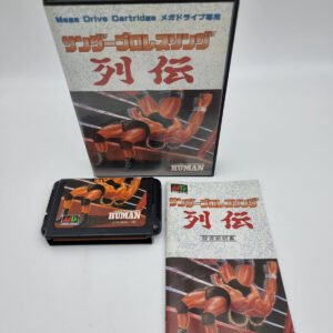 THUNDER PRO WRESTLING RETSUDEN MEGADRIVE JAPAN USED