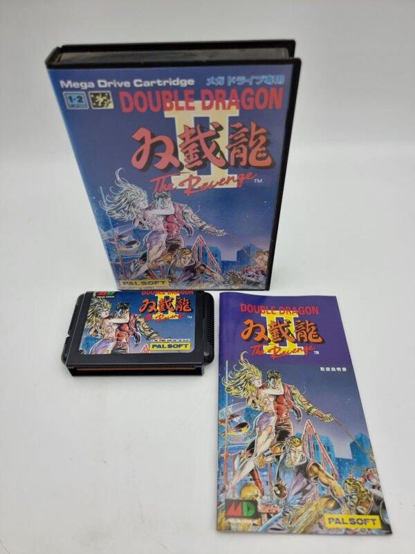 DOUBLE DRAGON II SEGA MEGADRIVE JAPAN USED
