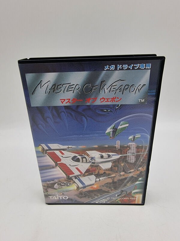 MASTER OF WEAPON REG CARD MEGADRIVE JAPAN USED - Image 2