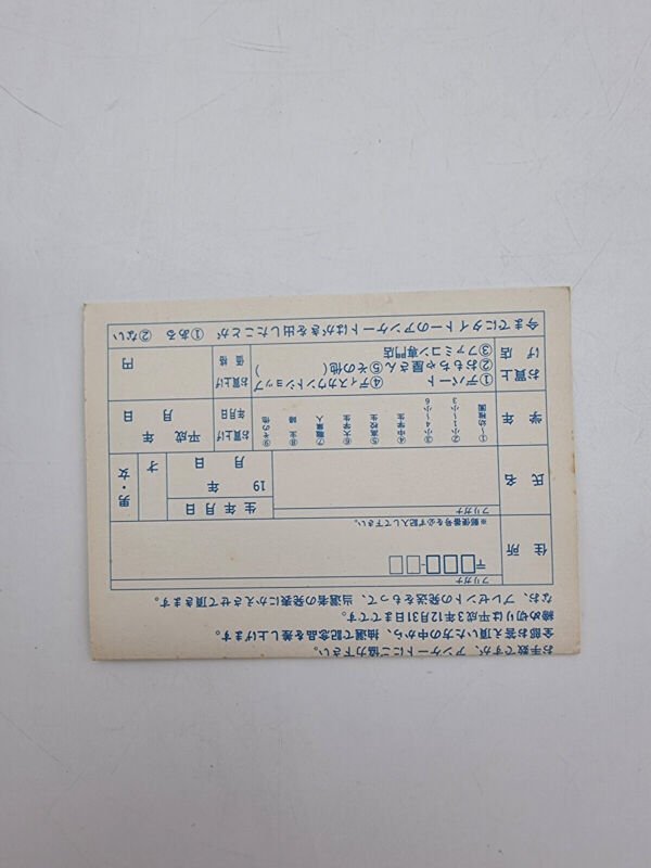 MASTER OF WEAPON REG CARD MEGADRIVE JAPAN USED - Image 10