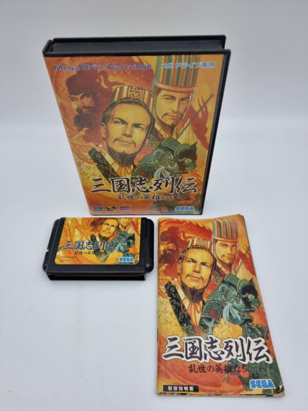 SANGOKUSHI RETSUDEN SEGA MEGADRIVE JAPAN USED