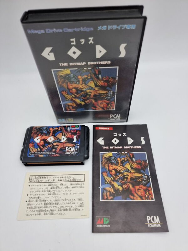GODS SEGA MEGADRIVE JAPAN USED
