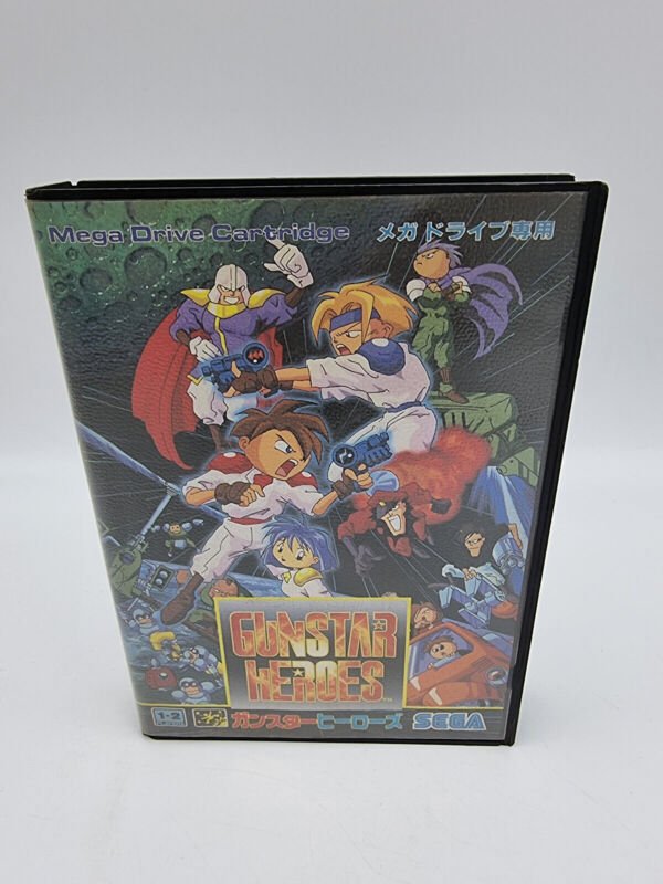 GUNSTAR HEROES NO MANUAL MEGADRIVE JAPAN USED - Image 2
