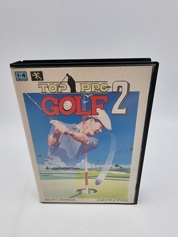 TOP PRO GOLF 2 SEGA MEGADRIVE JAPAN USED - Image 2