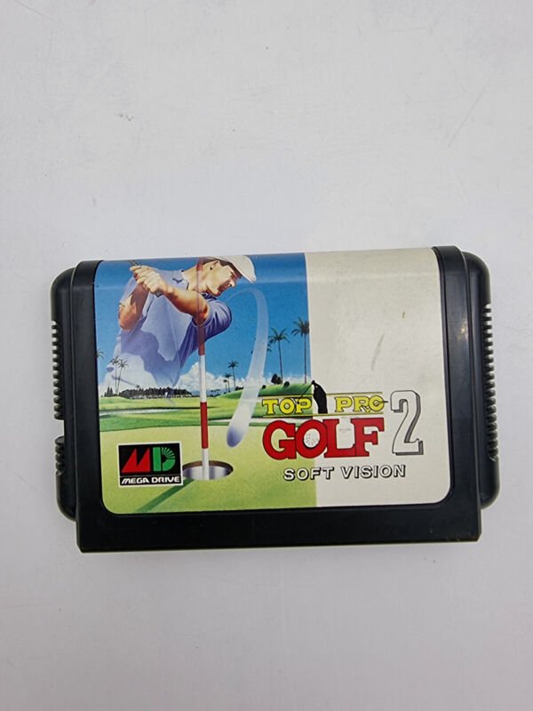 TOP PRO GOLF 2 SEGA MEGADRIVE JAPAN USED - Image 5