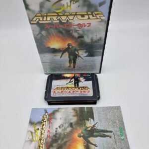 SUPER AIRWOLF SEGA MEGADRIVE JAPAN USED