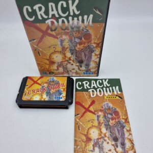CRACK DOWN MEGADRIVE JAPAN USED