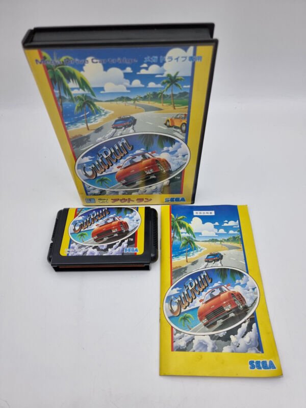 OUT RUN SEGA MEGADRIVE JAPAN USED