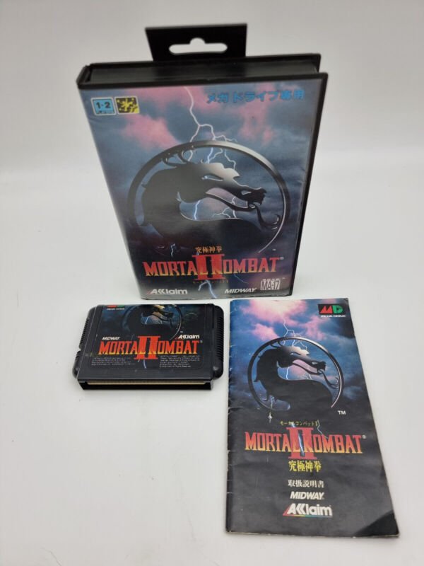 MORTAL KOMBAT II SEGA MEGADRIVE JAPAN USED
