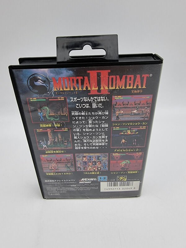 MORTAL KOMBAT II SEGA MEGADRIVE JAPAN USED - Image 3