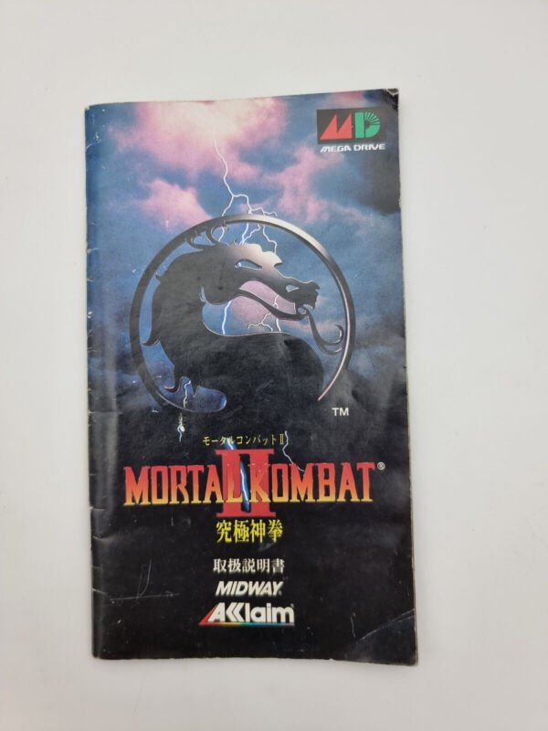 MORTAL KOMBAT II SEGA MEGADRIVE JAPAN USED - Image 7
