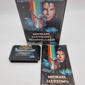 MICHAEL JACKSON S MOONWALKER SEGA MEGADRIVE JAPAN USED
