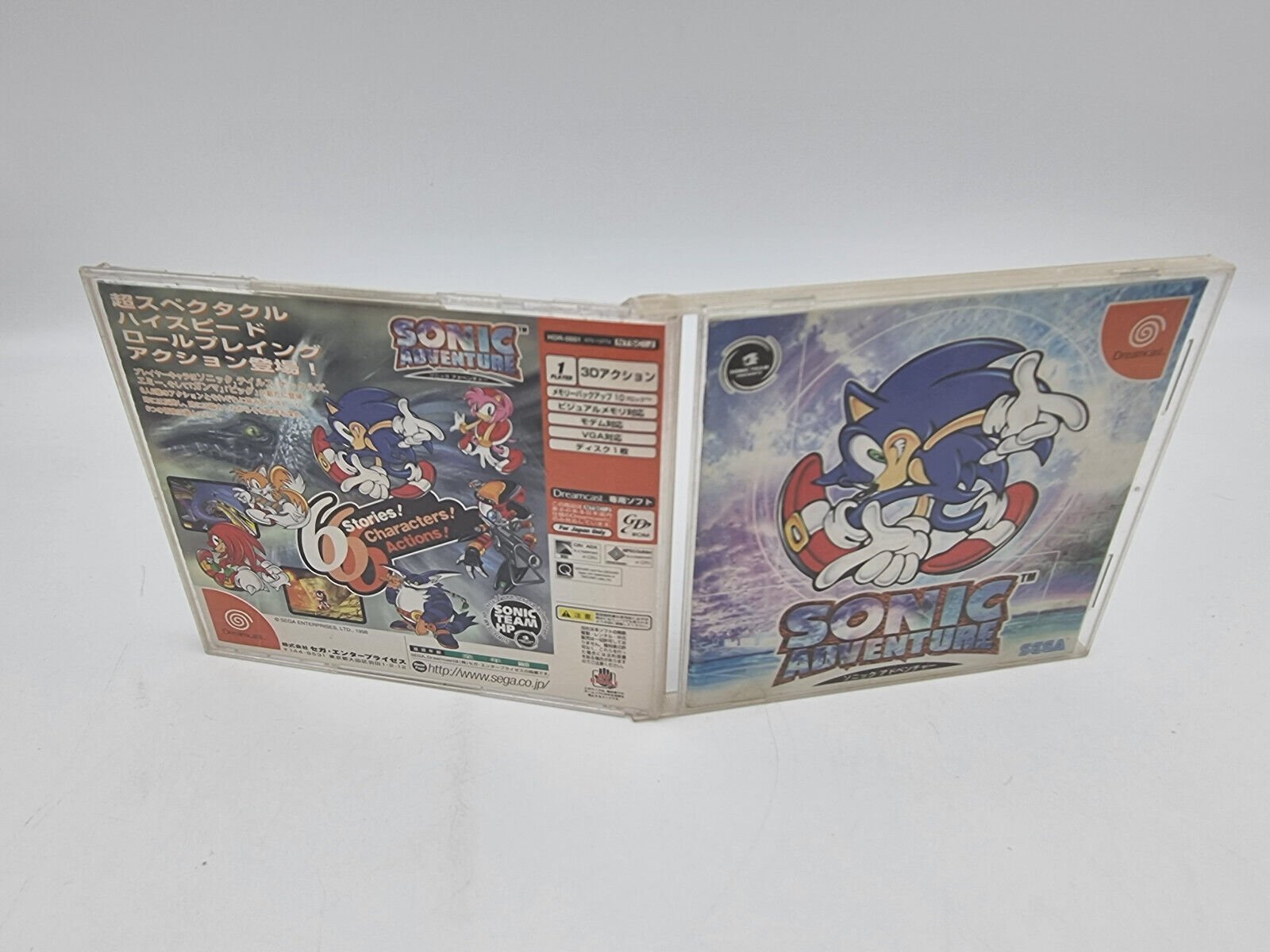 SONIC ADVENTURE SEGA DREAMCAST JAPAN USED - Image 4