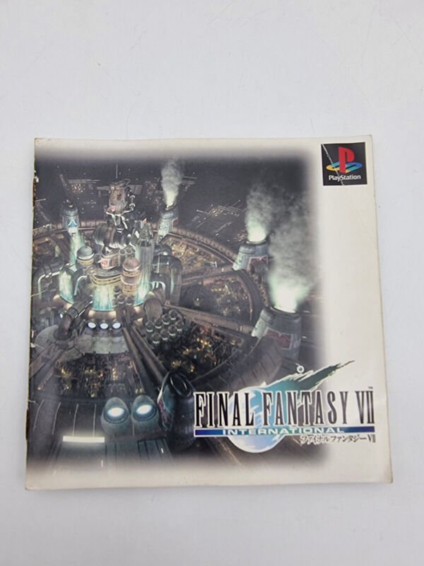 FINAL FANTASY VII INTERNATIONAL PLAYSTATION PSX PS1 JAPAN USED - Image 3
