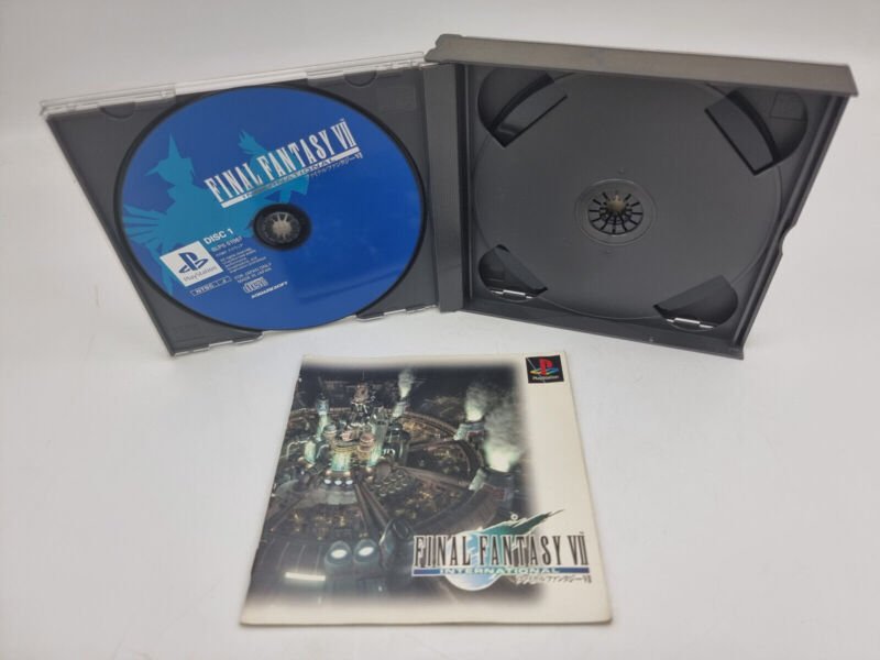 FINAL FANTASY VII INTERNATIONAL PLAYSTATION PSX PS1 JAPAN USED - Image 5
