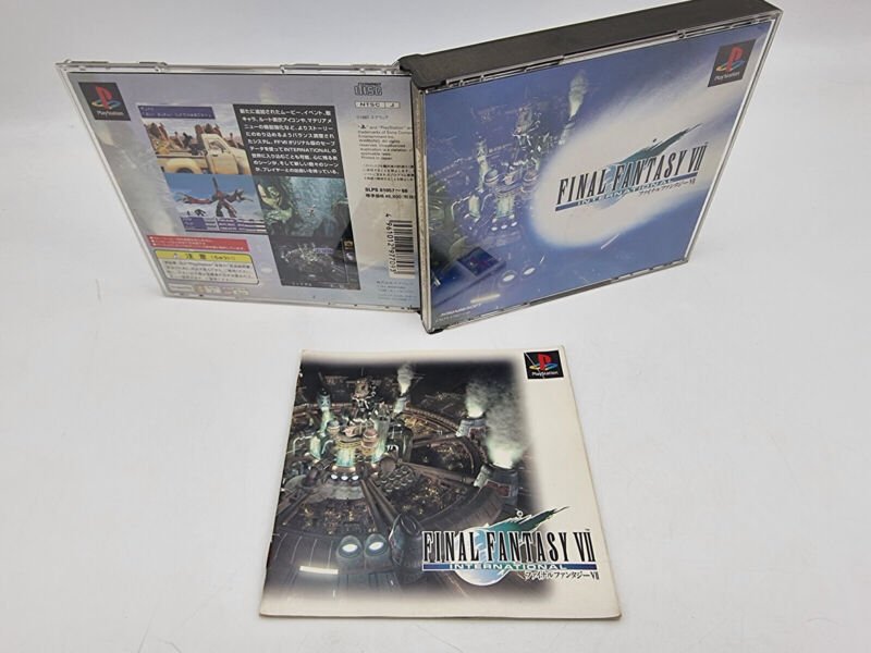 FINAL FANTASY VII INTERNATIONAL PLAYSTATION PSX PS1 JAPAN USED - Image 7