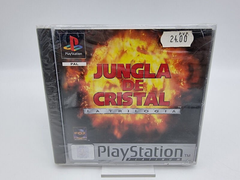 JUNGLA DE CRISTAL LA TRILOGIA PLAYSTATION 1 PS1 PAL ESPAÑA NEW SEALED