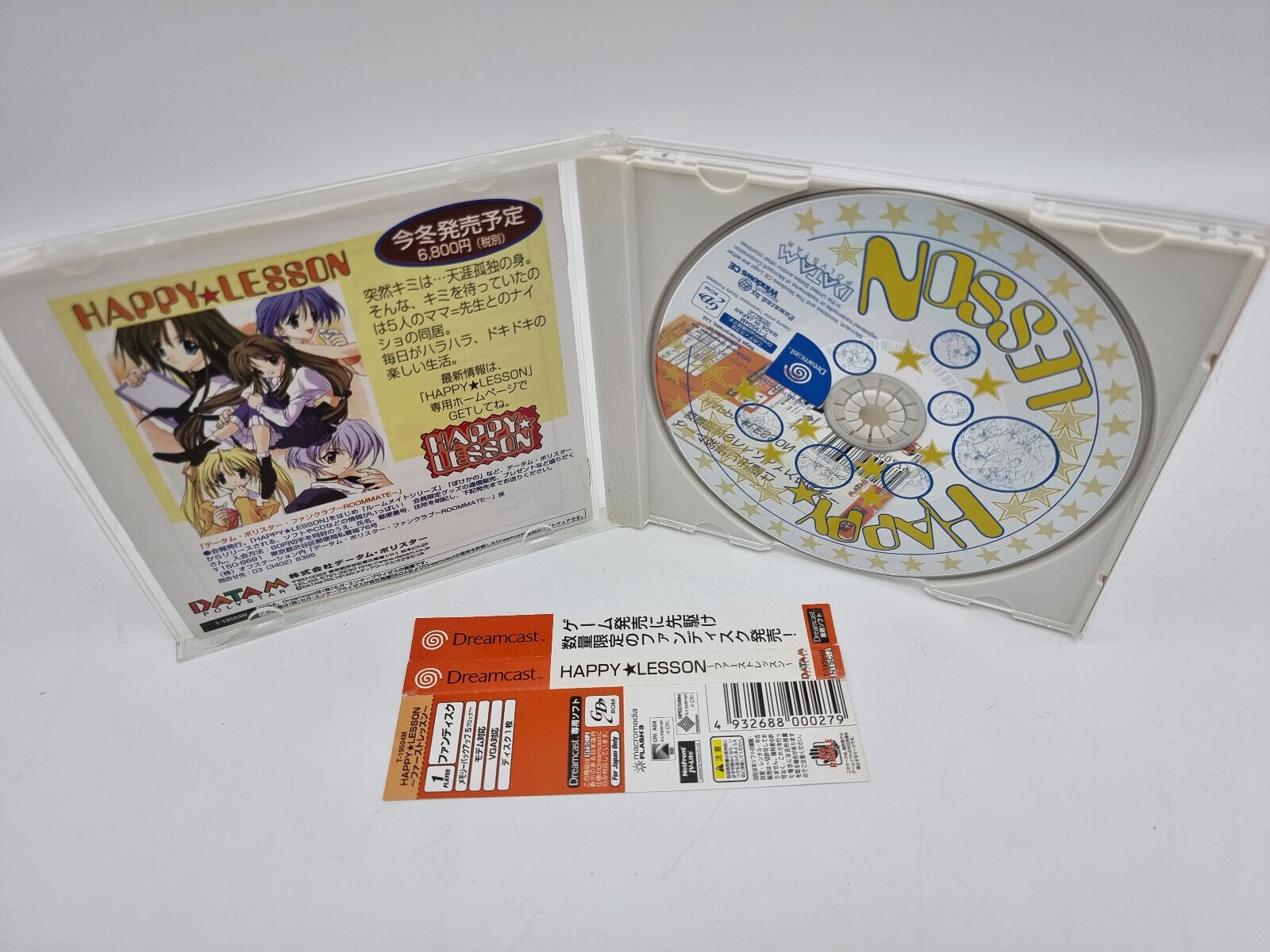 HAPPY LESSON FIRST LESSON SEGA DREAMCAST JAPAN USED - Image 3