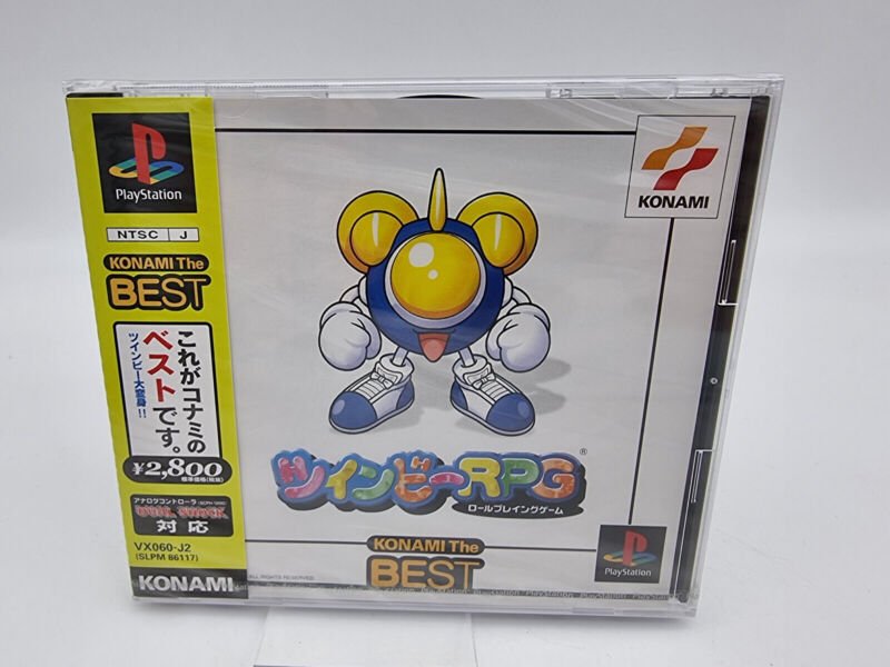 TWINBEE RPG THE BEST PS1 PLAYSTATION PSX JAPAN BRAND NEW SEALED