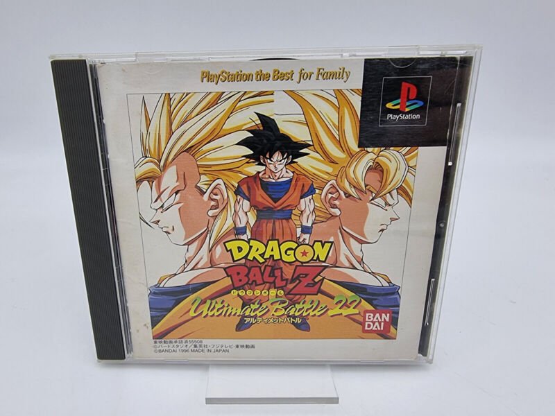 DRAGON BALL Z ULTIMATE BATTLE 22 THE BEST PLAYSTATION PSX PS1 JAPAN USED