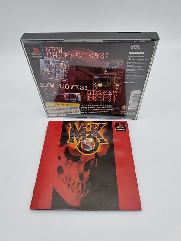 MORTAL KOMBAT 3 MK3 PLAYSTATION PSX PS1 JAPAN USED - Image 2