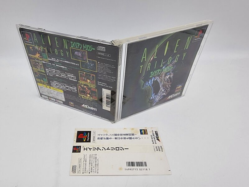 ALIEN TRILOGY PLAYSTATION PSX PS1 JAPAN USED - Image 3