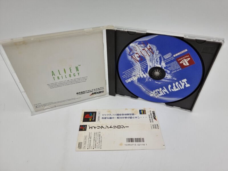 ALIEN TRILOGY PLAYSTATION PSX PS1 JAPAN USED - Image 4