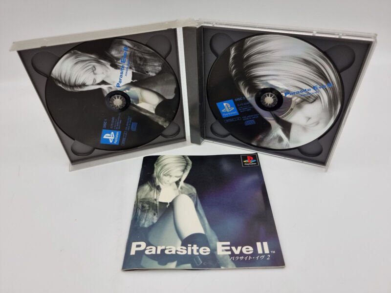 PARASITE EVE II PLAYSTATION PS1 PSX JAPAN USED - Image 3