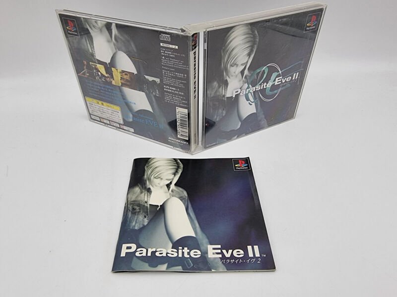 PARASITE EVE II PLAYSTATION PS1 PSX JAPAN USED - Image 4